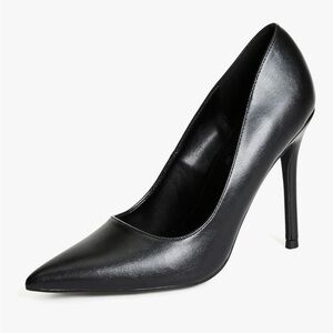 JustFab Sleek Black Heels
